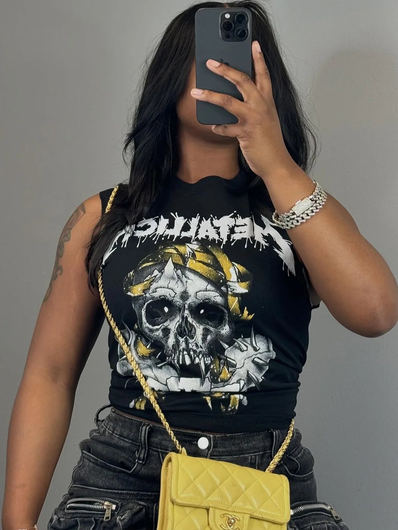 Sleeveless Graphic Tee