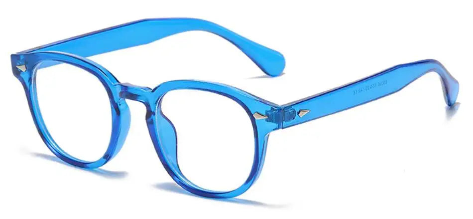 Ultralight Retro Round Frame Reading Glasses for Women