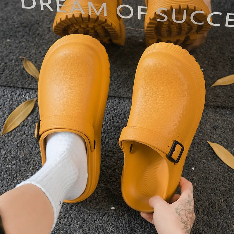 Retro Thick Sole Outdoor Daily Slippers