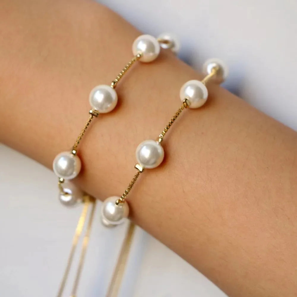 Freshwater Pearl Bracelet Set