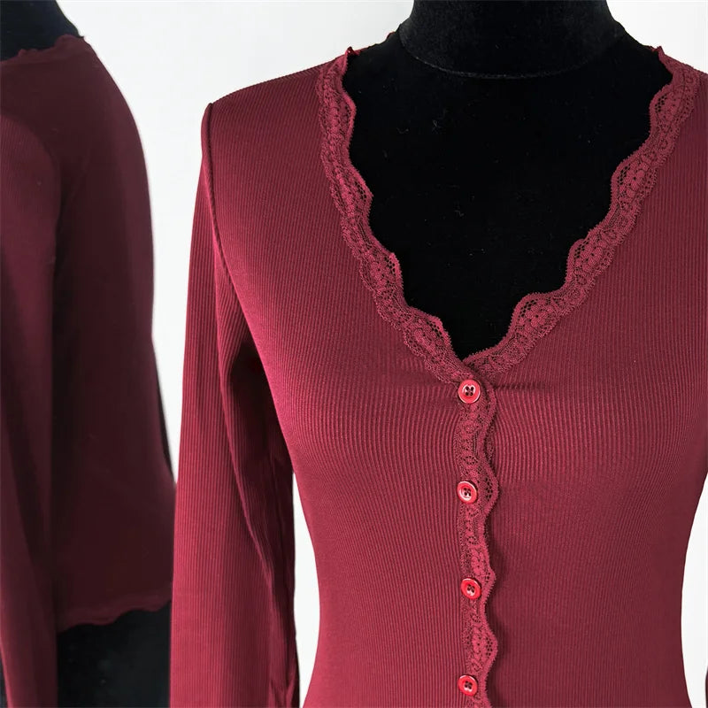 Solid Color Casual Cropped Knit Cardigan For Women