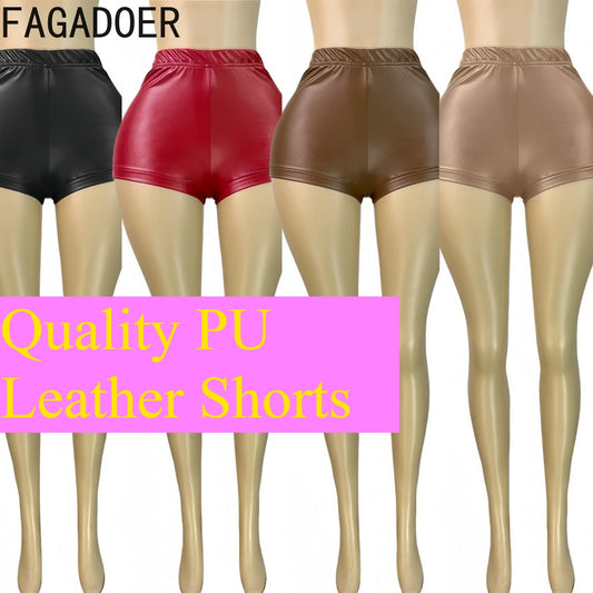 High Waist Patchwork Shorts