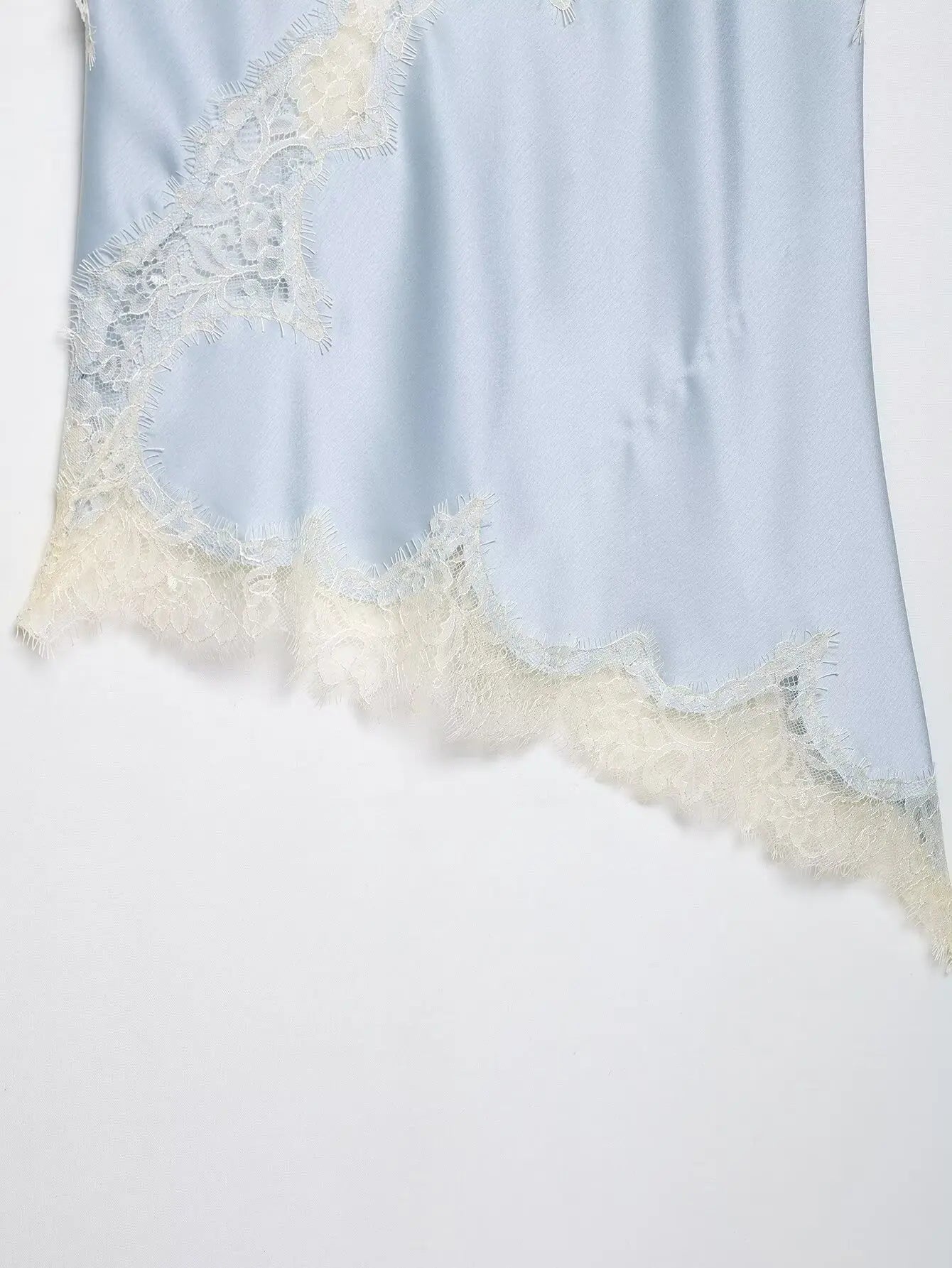 Elegant Lace Backless Asymmetrical Sleeveless Camisole for Women