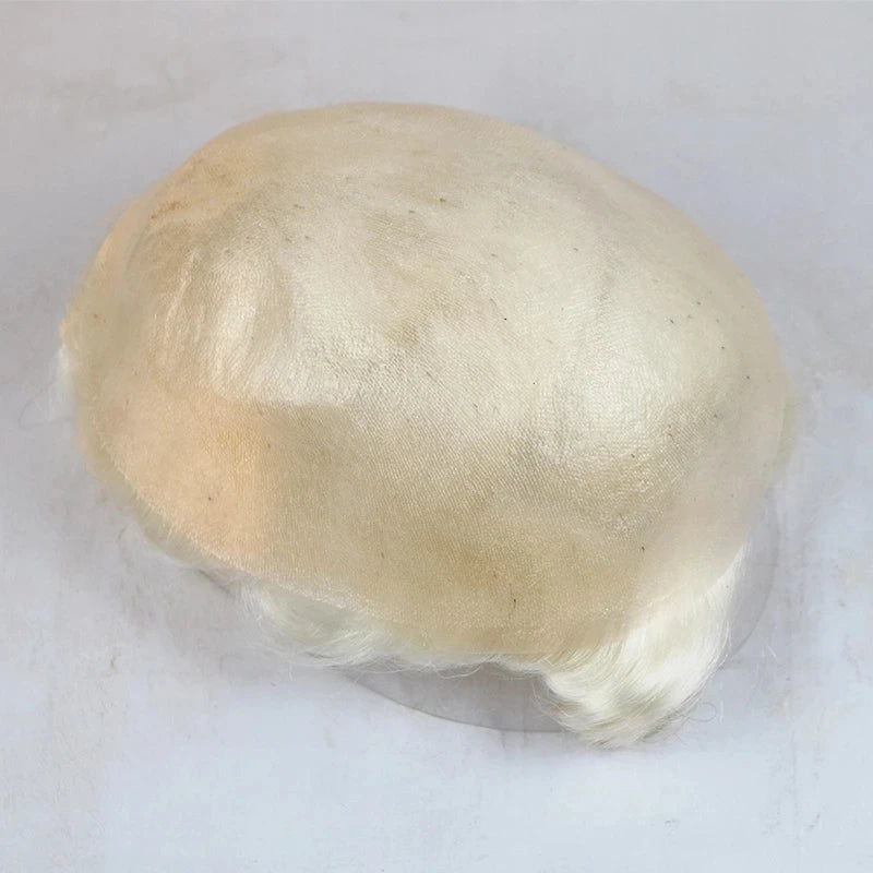 Ultra Thin Natural Hair Toupee Replacement System for Women