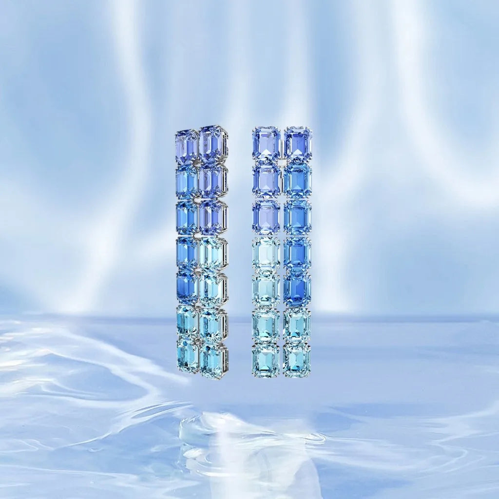 Radiant Crystal Necklace and Earring Jewelry Set for Women