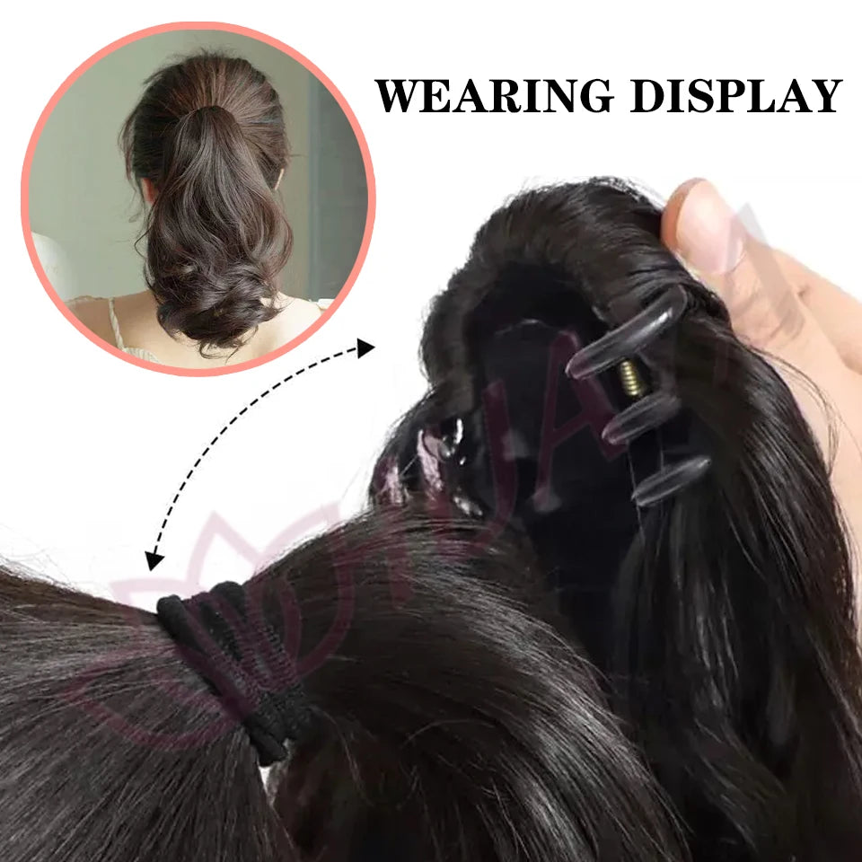 Curly Clip On Ponytail
