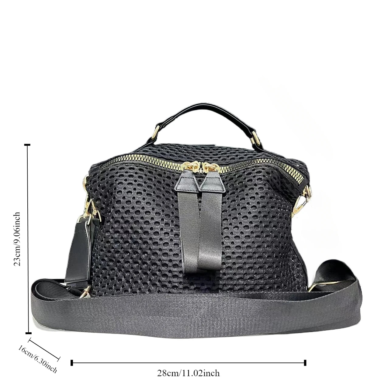 Lightweight Mesh Daily Use Crossbody Bag for Women