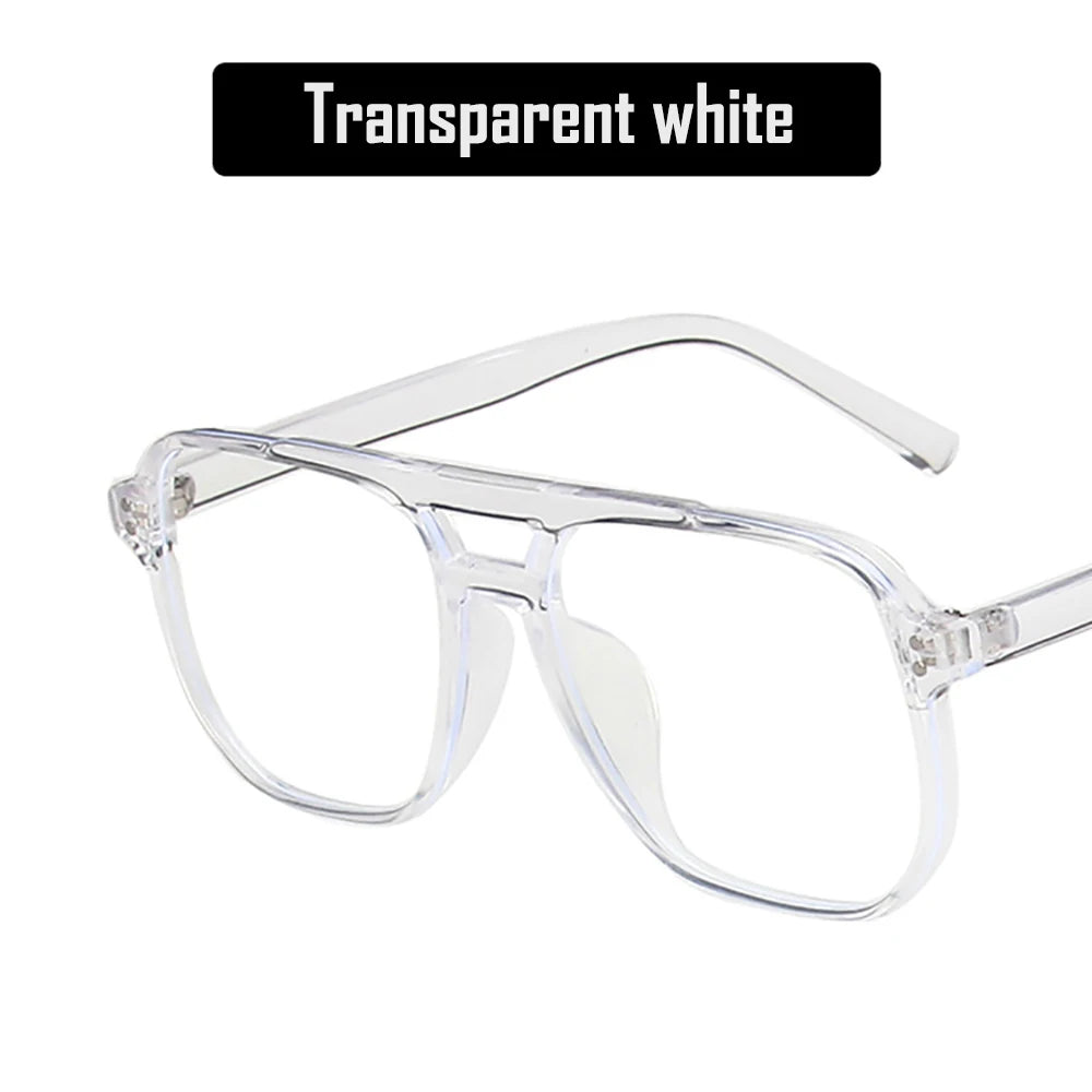 Retro Square Blue Light Blocking Glasses