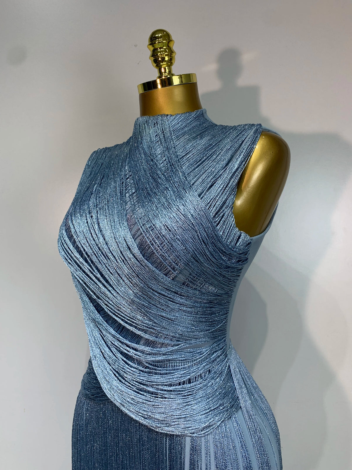 Women Sexy Sleeveless Tassel Bodycon Bandage Dresses Celebrity Elegant Evening Party Nightclub Luxury Birthday Cocktail Dress
