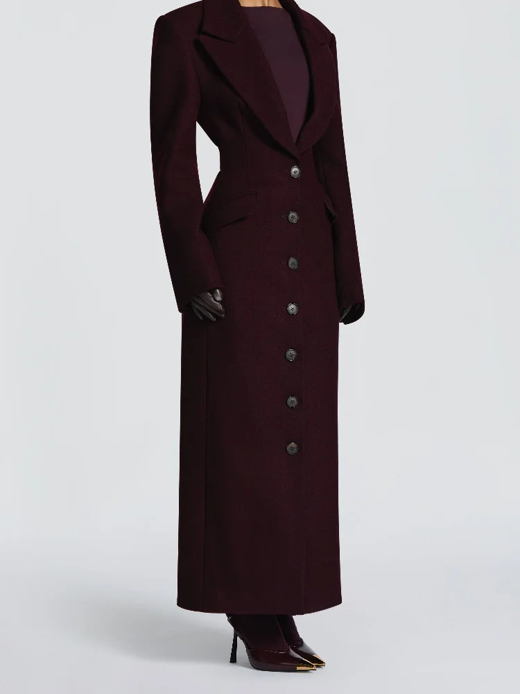 Timeless Belted Silhouette Long Coat