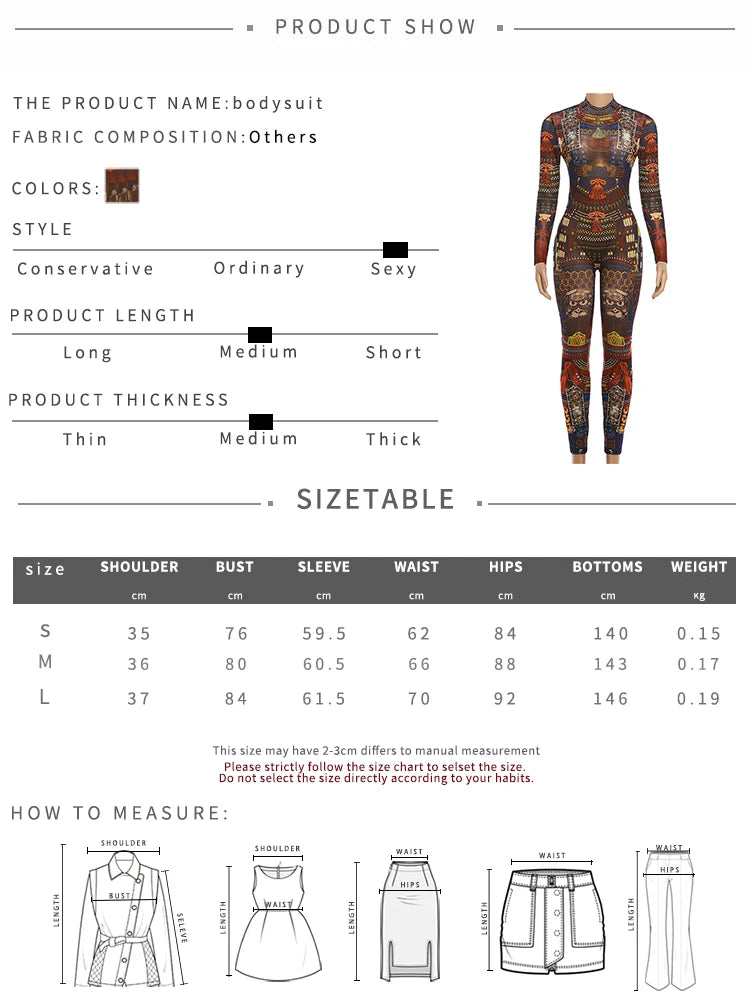 Midnight Stretch See Through Round Neck Zip Jumpsuit for Women