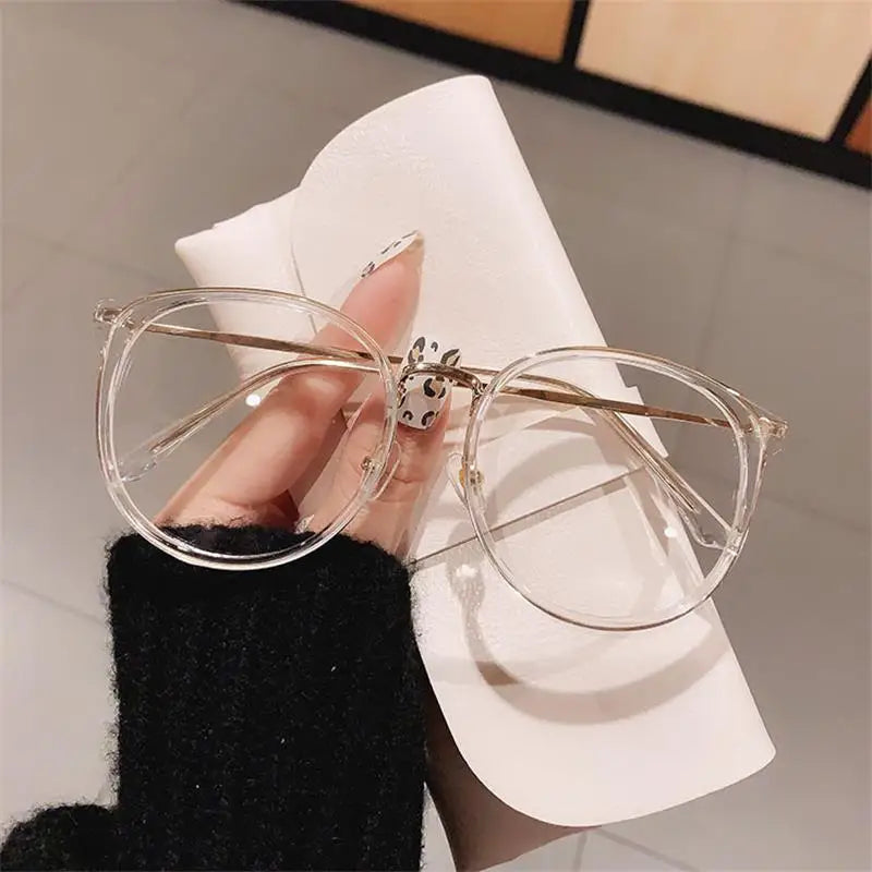 Oversized Leopard Blue Light Reading Glasses for Women