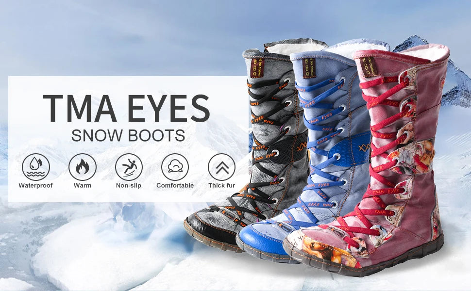 Contrast Stitch Leather Zipper Boot