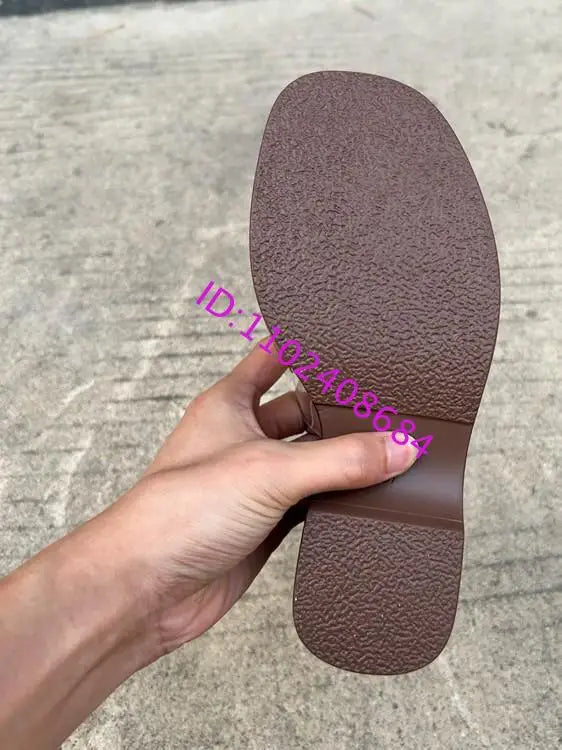 Open Toe Platform Wedge Sandals With Rubber Sole For Women