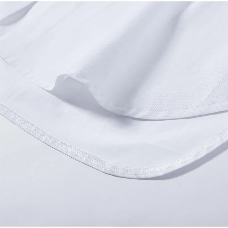 Elegant Bow Detail Pleated Long Sleeve V Neck Blouse for Women