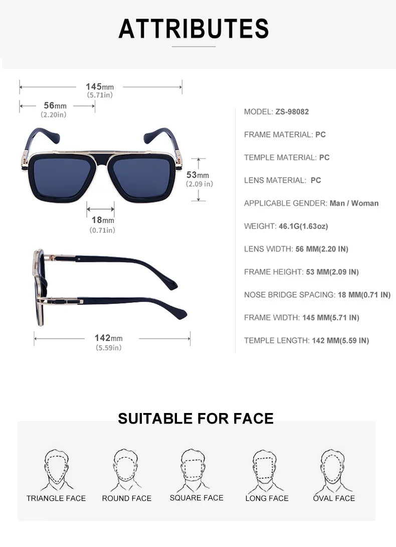 Classic Fashionable Retro Square Reading Glasses for Women