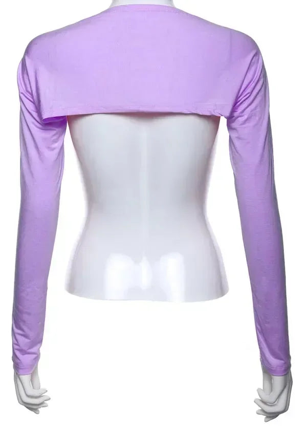 Lightweight Sun Protection Arm Cover Shrug for Women