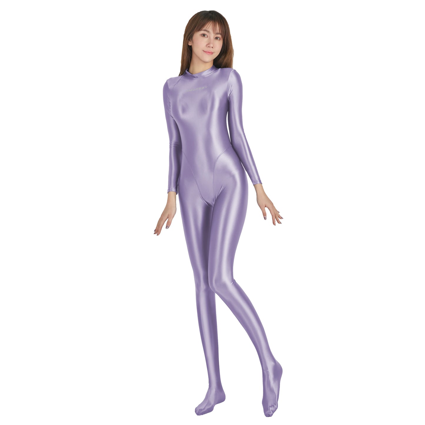 Athleisure Satin Zentai Bodysuit