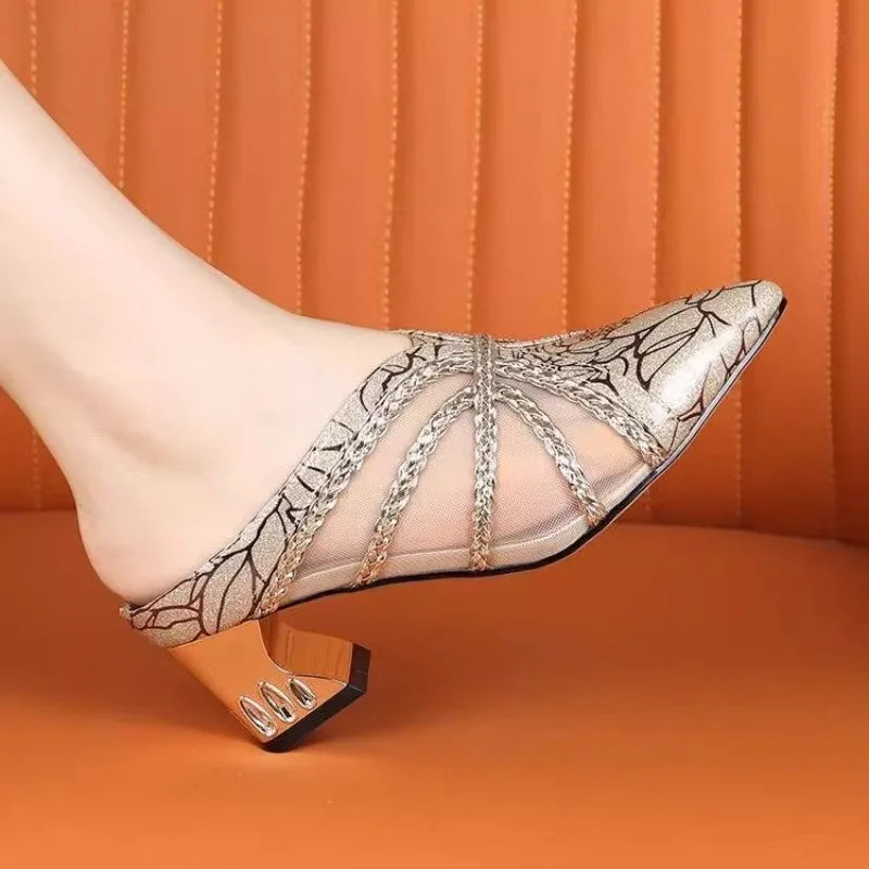 Pointed Toe Slippers