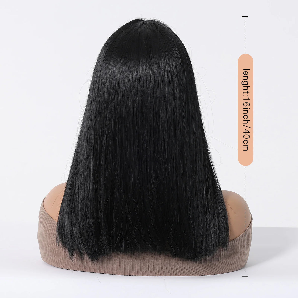 Cleopatra Style Short Bob Wig With Bangs for Women