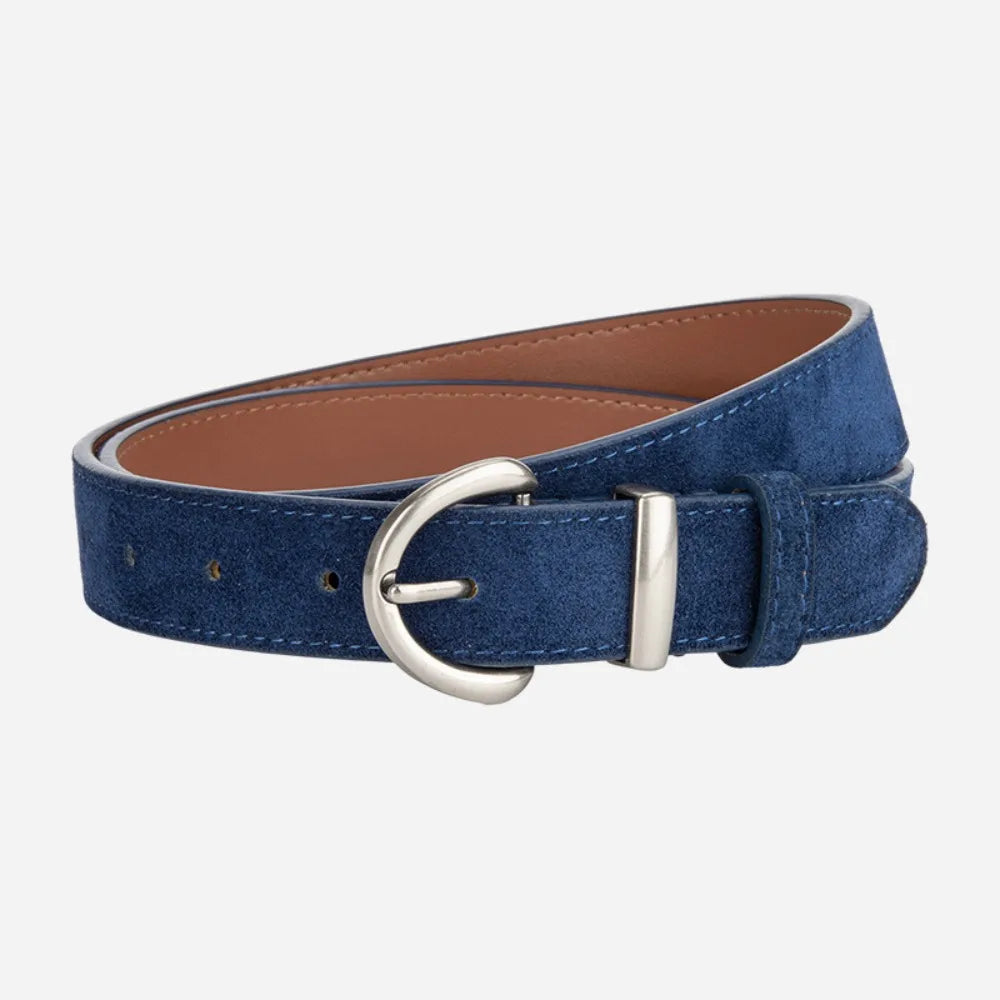 Retro Style Suede Belt
