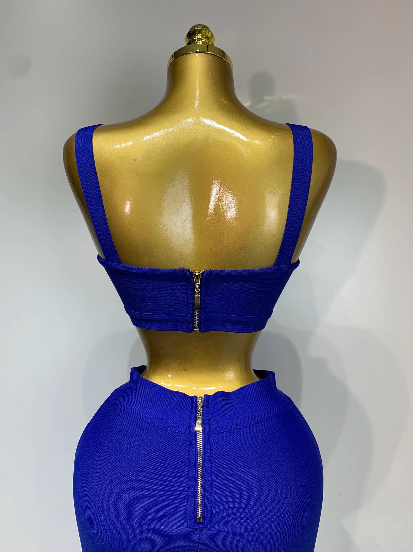 Women Sexy Bandage Crop Top Pant Set Evening Party Club Luxury Birthday High Street Fashion Elegant Luxury Birthday Outfit ﻿