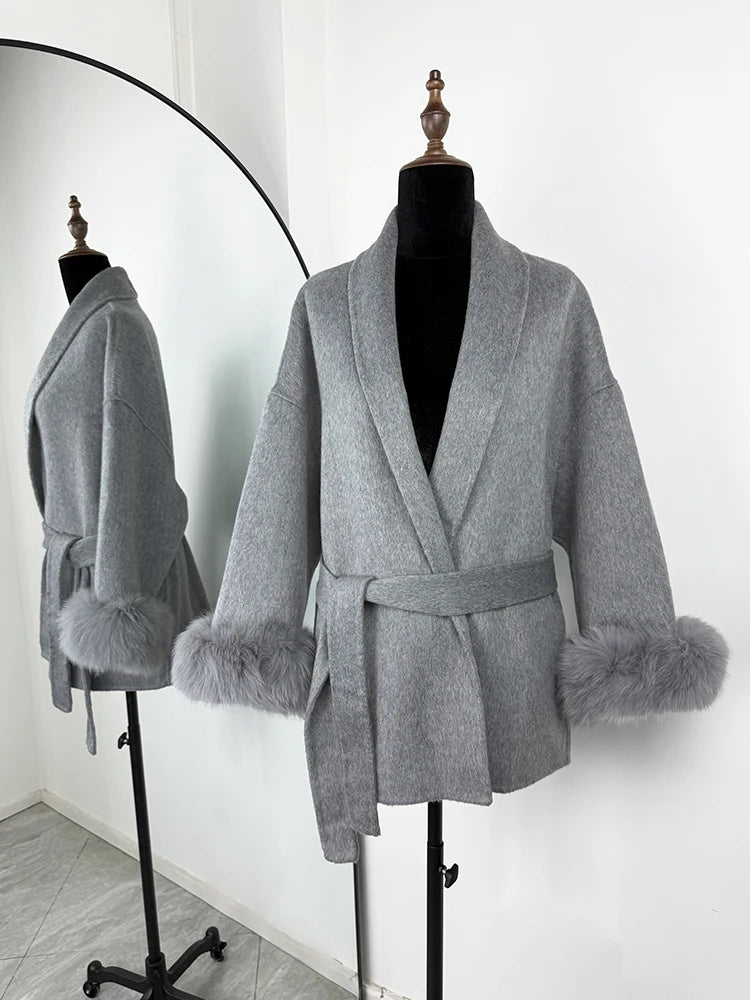 Reversible Wool Coat