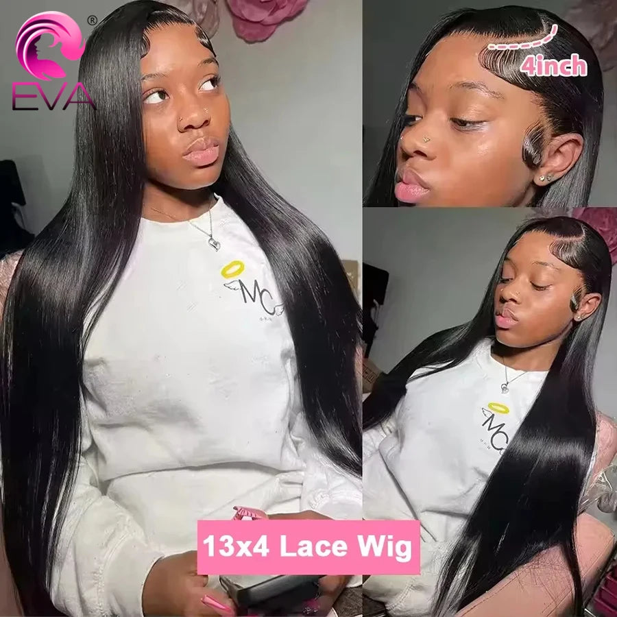 250% Density Hd Lace Wig Bone Straight 13x4 13x6 Lace Frontal Wigs Pre Plucked 5x5 6x6 HD Lace Closure Wigs Human Hair For Women