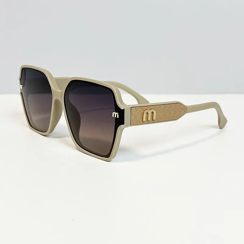 Oversized Square Gradient Sunglasses