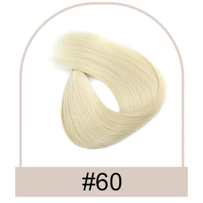 Straight Keratin Fusion Human Hair Extensions for Women