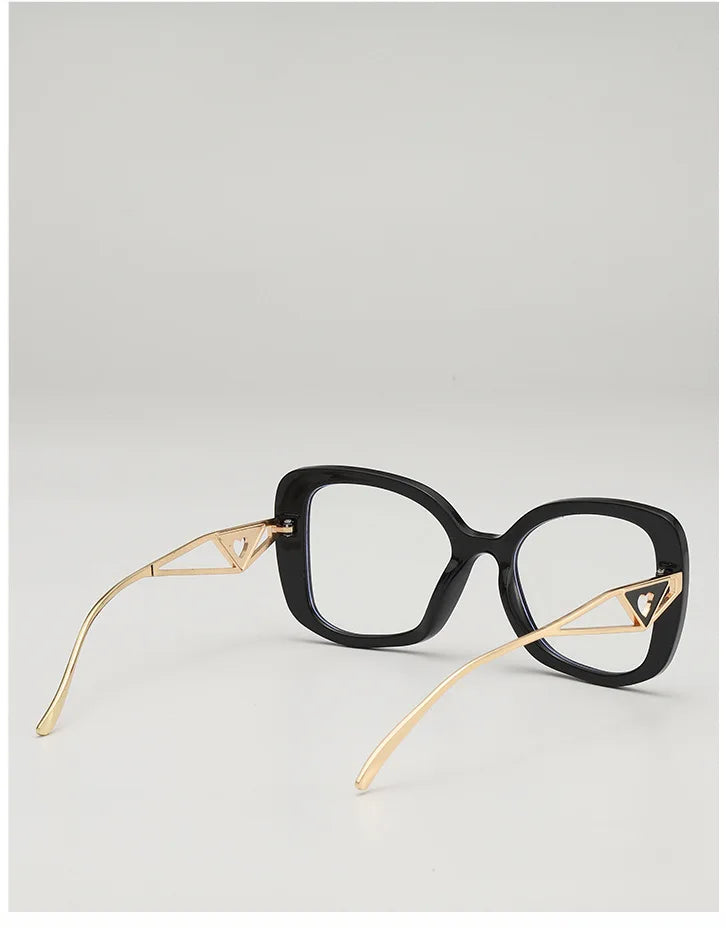 Oversized Square Blue Light Blocking Reading Glasses for Women