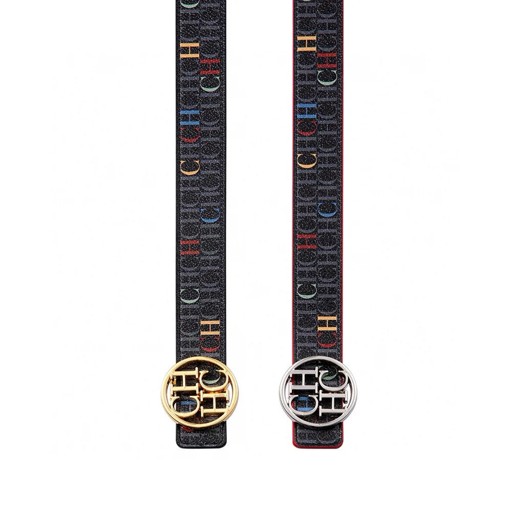 Adjustable Faux Leather Waist Belt