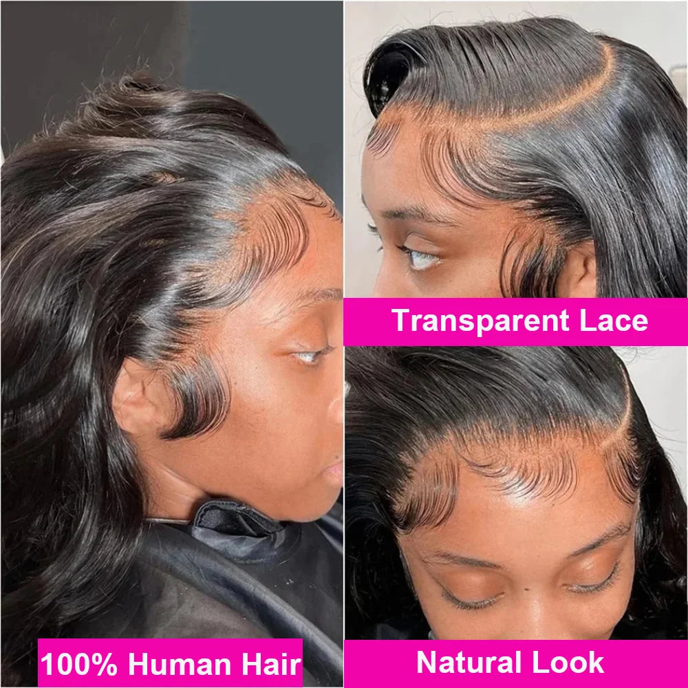 Body Wave Lace Front Human Hair Bob Wig