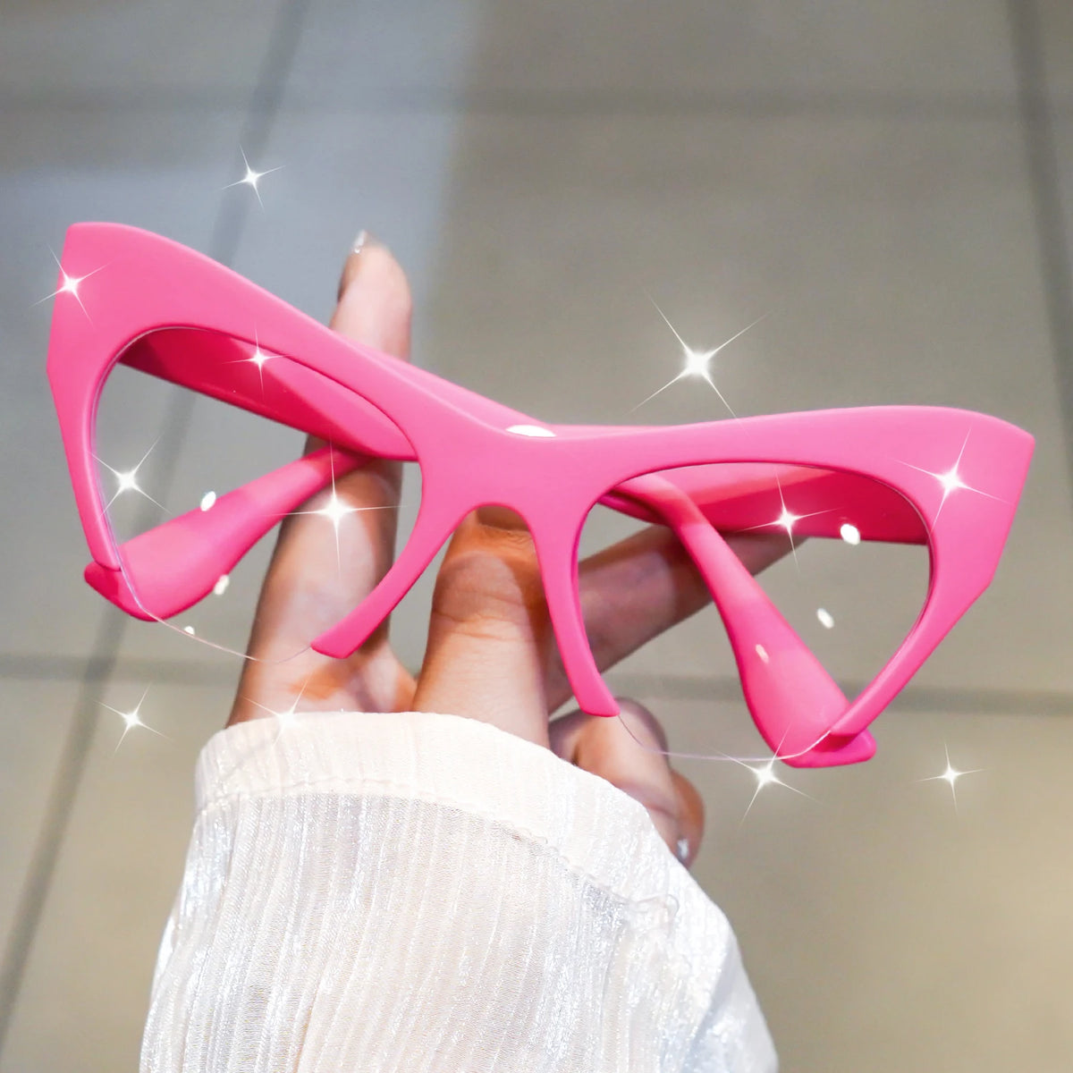 Retro Cat Eye Large Frame Reading Glasses for Women
