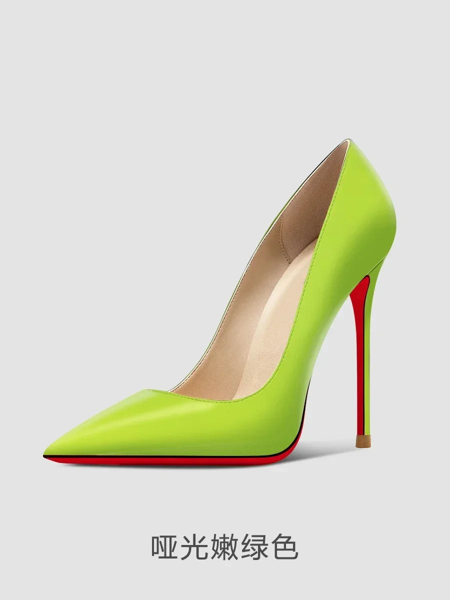 Pointed Toe Super High Stiletto Heel Pumps for Women