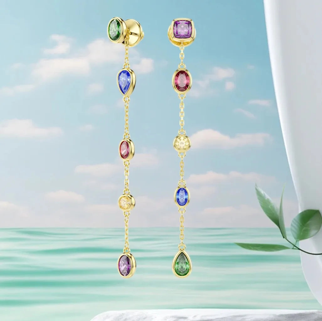 Mixed Cut Crystal Jewelry Set
