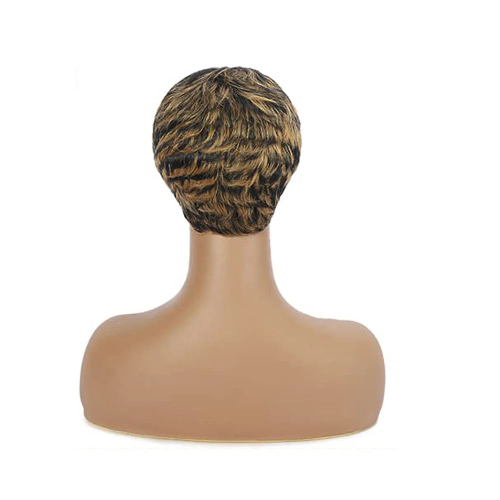 Short Red Hair Wig Synthetic Short Wigs for Black Women Short Haircut Wig Short Red for Women