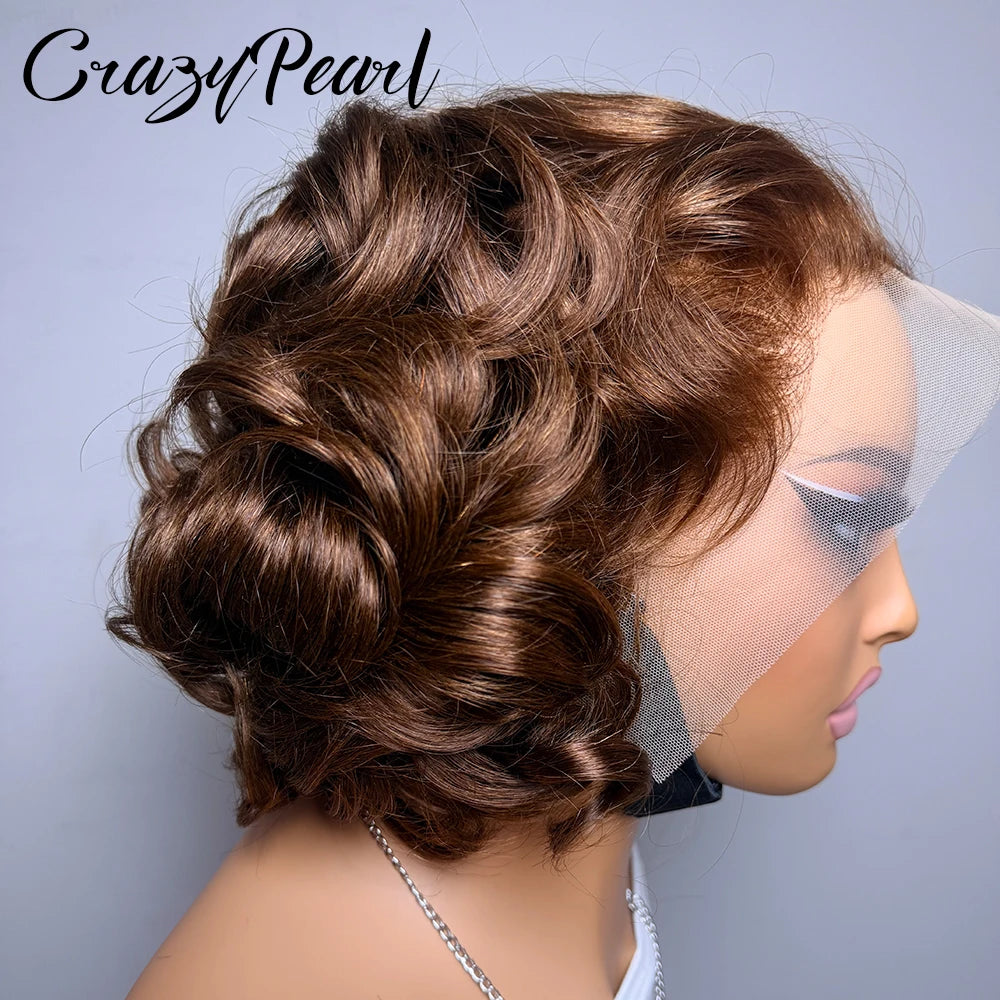 Loose Wave HD Lace Frontal Human Hair Wig for Women