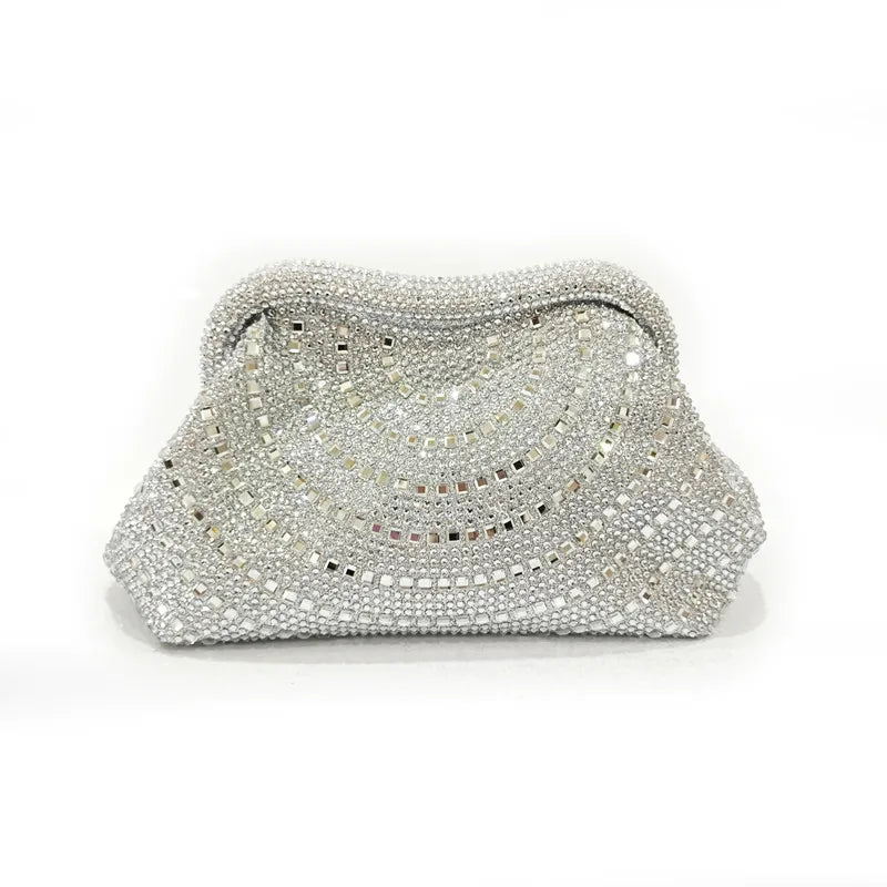 Rhinestone Evening Clutch Bag