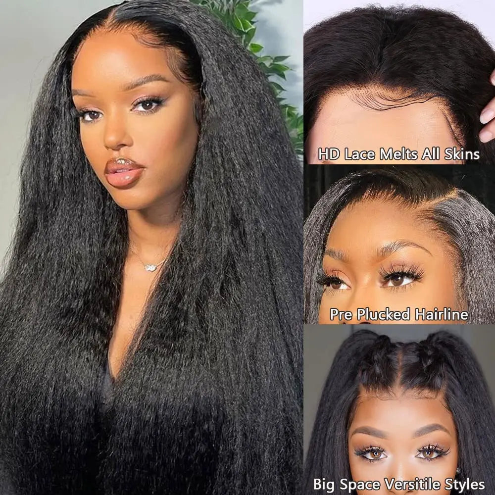 Kinky Straight Lace Wig