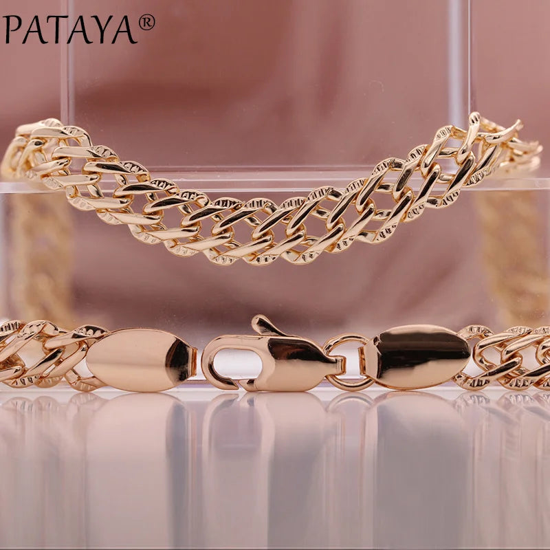 Rose Gold Tone Fine Chain Necklace