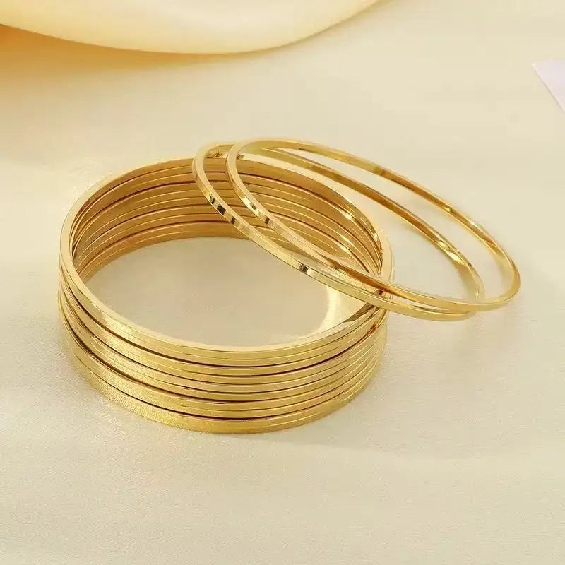 Stainless Steel Bangle Bracelet