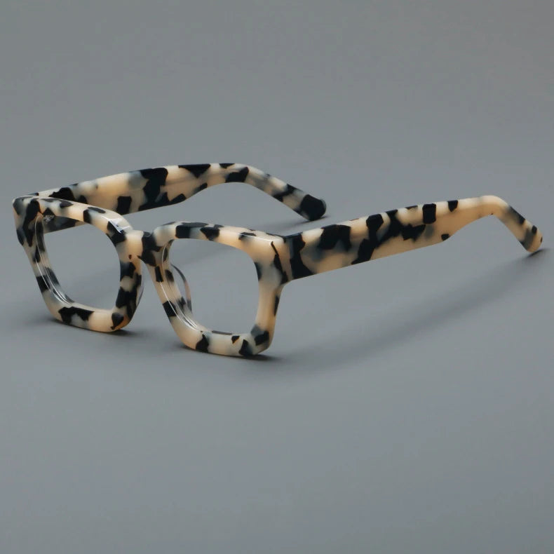 Vintage Square Acetate Prescription Glasses Frames for Women