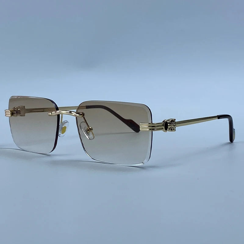 Rimless Photochromic Sunglasses