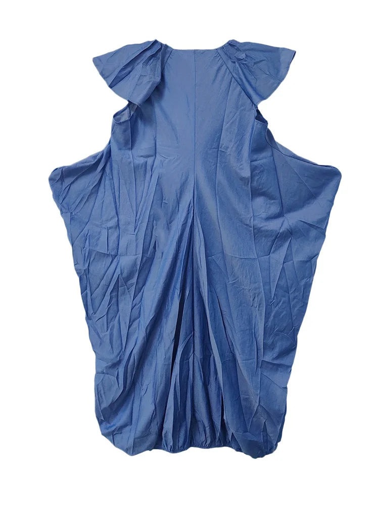 Wmstar Long Dresses for Women 2025 Casual Sweet Solid Color Pockets Loose Summer Clothes Maxi Dresses Wholesale Dropshipping