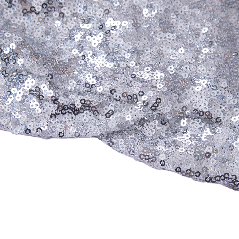Gleaming Sequined African Print Head Wrap for Women
