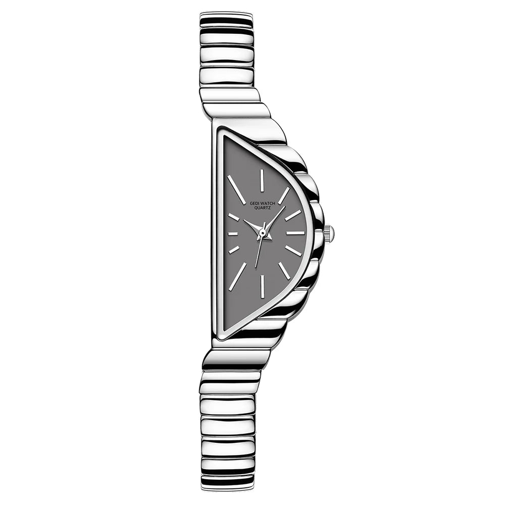 Vintage Irregular Case Quartz Watch