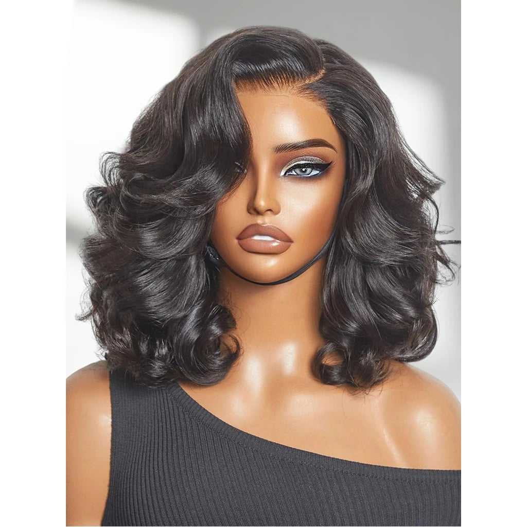Ombre Honey Blonde Body Wave Lace Front Wig for Women