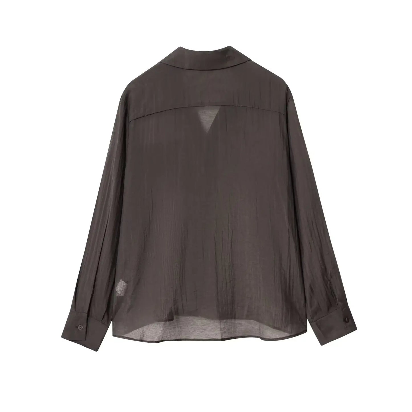 Casual Long Sleeve Pocket Embroidered Shirt for Women