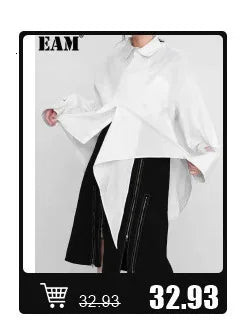 [EAM] Gray Slim Elegant Knitting Sweater Turtleneck Long Sleeve Women Pullovers New Fashion Tide Spring Autumn 2025 1DH7116